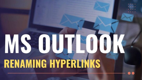 How To Rename Hyperlinks Inside Microsoft Outlook