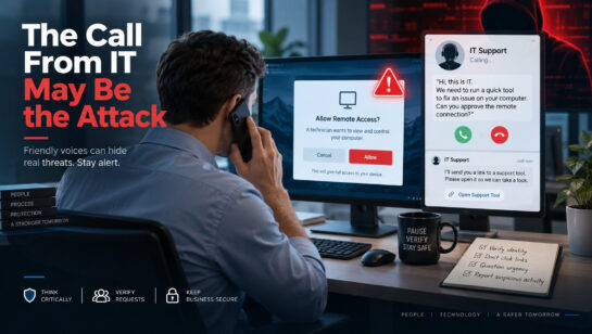 The Call From IT May Be the Attack